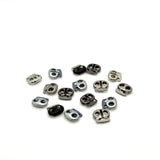 High Quality Metal End Stopper Cord Rope Ends Locks Lanyard Clips Nickel-Free Cord End Lock for Garment Drawstrings Accessory