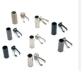 High Quality Metal End Stopper Cord Rope Ends Locks Lanyard Clips Nickel-Free Cord End Lock for Garment Drawstrings Accessory